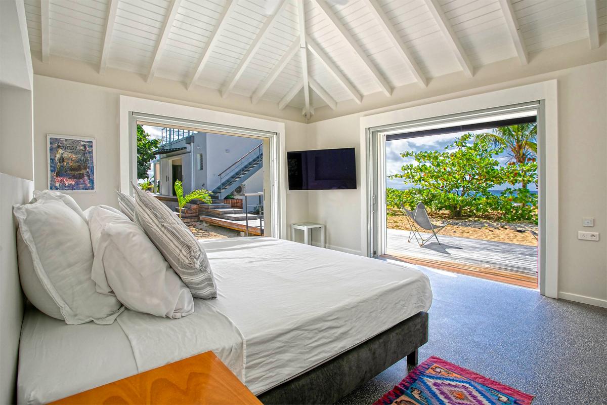 Villa rental St Martin - The bedroom 1